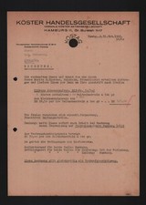 HAMBURG, Rechnung 1942