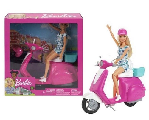 Barbie mit rosa weißem - barbie, rosa-weißem