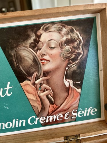 Werbe kiste pfeilring werbung - werbe,