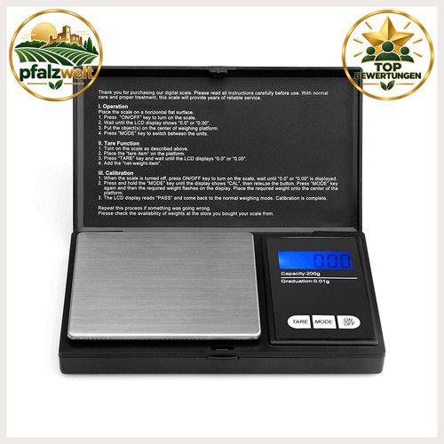 Taschenwaage 200g 01g - taschenwaage,