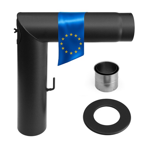 Rauchrohr ø150mm bogen set - Ø150mm, bogen-set