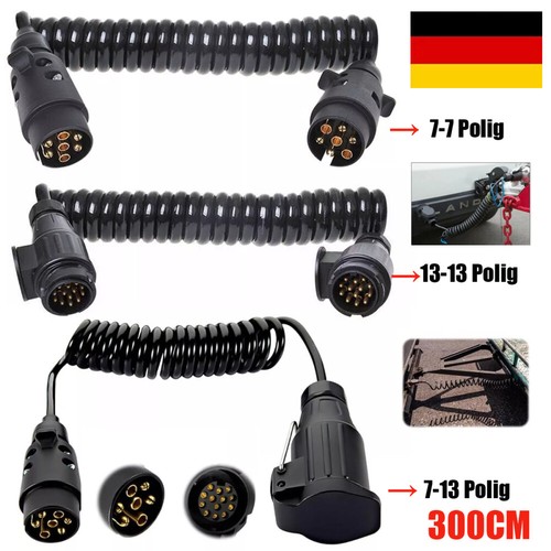 Adapterkabel fahrzeug polig - fahrzeug, 7-polig