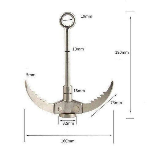 Bergsteigerhaken bis 400kg - bergsteigerhaken,