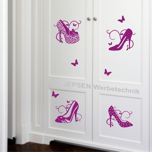 Schuhe pumps schmetterlinge - schuhe,