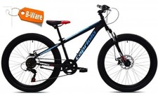 24 Zoll Mountainbike Capriolo Oxygen 2D FS, Shimano 18Gang - schwarz blau-B-WARE
