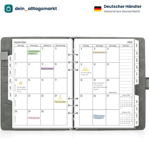 Kalender ringbuch - kalender,