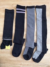 4 paar Overknee Socken Damen