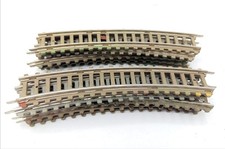 10  gebogen 2/3 HO Gleise / Schienen Piko Pappschwellen DDR Modelleisenbahn /P23