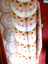 Retro Vintage Original  70 er Jahre Deko Stoff, 2 Stücke