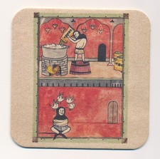 Bierdeckel Tschechien Budvar Budweiser