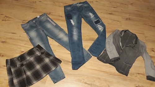 Jeans blazer rock - 2, 38