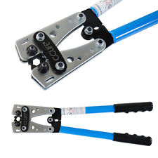 B-WAREN Crimpzange Presszange Kabelschuhe Quetschzange Kabelschuh Zange 6-50 mm²
