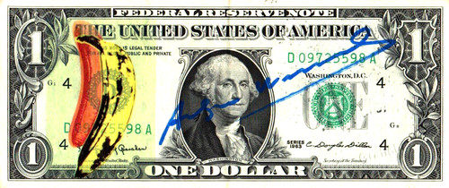 Warhol 1 dollarnote - warhol,