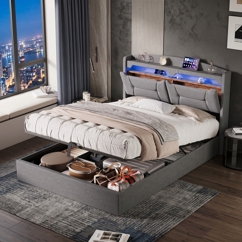 Polsterbett boxspringbett mit - polsterbett,