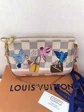 Louis Vuitton Mini Pochette Damier Azur Limitiert von 2018 Unbenutzt Neu