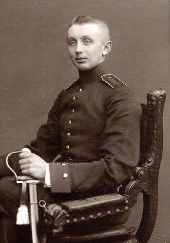 Kabinettkarte 1911 soldat mit - 1911,