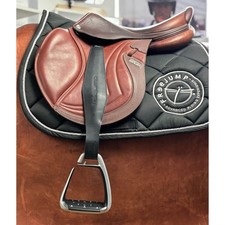 Freejump Black M Steigbügelriemen Leathers 4X6 40mm Ledersteigbügelriemen