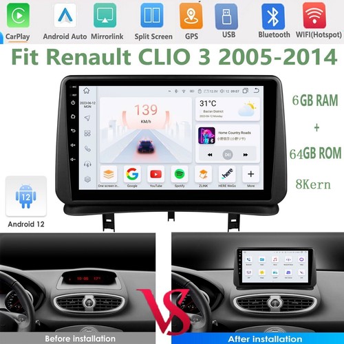 64gb autoradio für renault - autoradio,