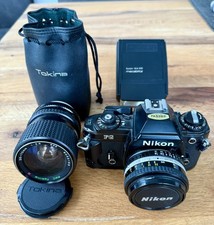 Nikon FG Schwarz Analogkamera