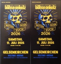 Böhse Onkelz - 2 Tickets -