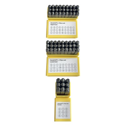 Metallstempel set metall - metallstempel, -set
