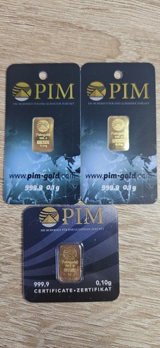Pim goldbarren 999 feingold - pim,