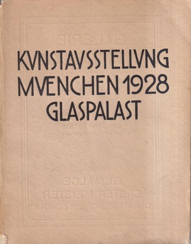 Ausstellungskatalog münchener - ausstellungskatalog,