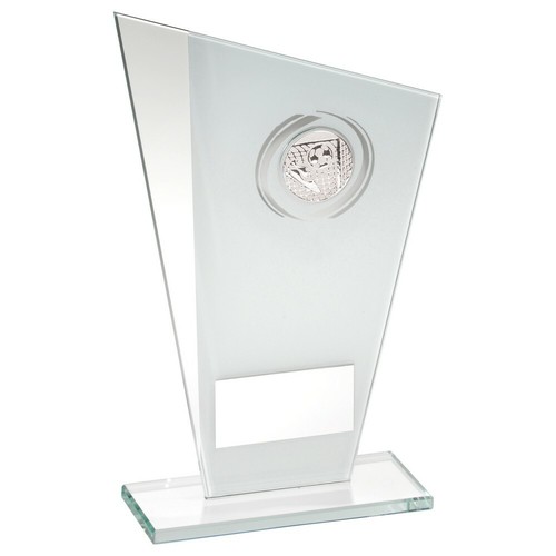 Weiß silber glas mit - weiß/silber,