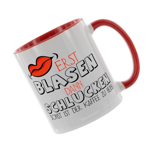 Kaffeetasse erst blasen - ,