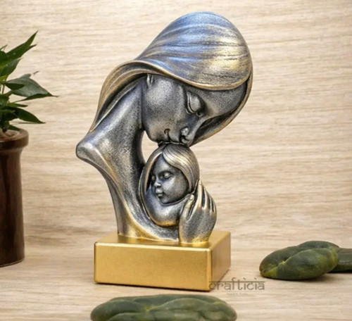 Mutter und kind skulptur - mutter,