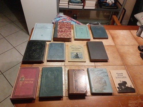 Alte bücher konvolut - alte,