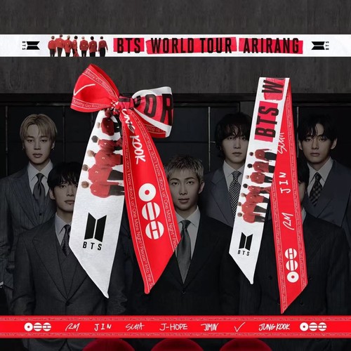 Pop fan haarband twilly - k-pop,