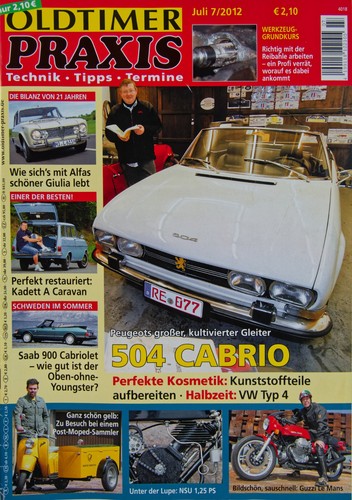 Oldtimer praxis 2012 - praxis, –