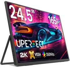UMax 24 - 24,5 Zoll 2K Desktop-Monitore 165Hz Wandmontage IPS LCD Display 16:9 