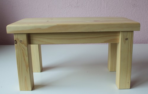 Blumenbank holz massiv - holz,