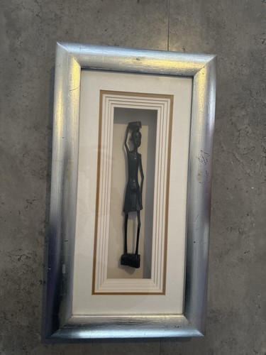 Afrika wandbild masai figur - wandbild,
