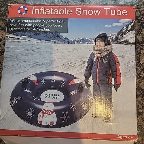 Aufblasbarer snow tube - aufblasbarer, 47"