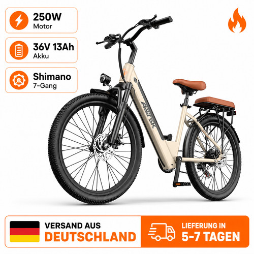 Aairsk zoll bike cityrad - e-bike,