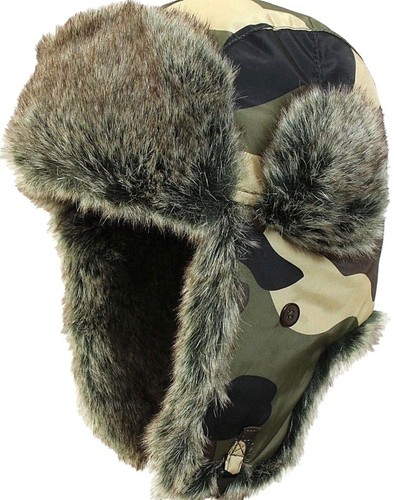 Camouflage uschanka winter - uschanka,