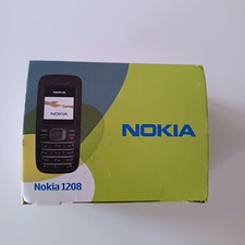 Nokia 1208, schwarz mit