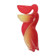 Vintage Brosche - Zelluloid -