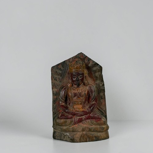 Alte amitayus buddha figur - amitayus,