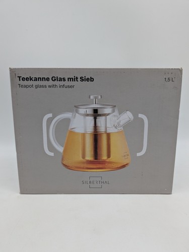 Silberthal teekanne glas mit - -,