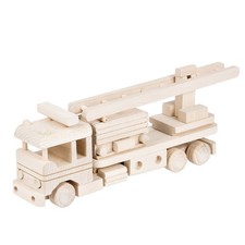 Feuerwehrauto holz - feuerwehrauto,