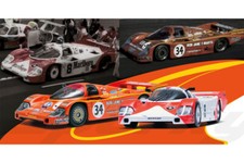 Sparky 64014 Porsche 956 #8 & #34 24h Le Mans 1983 Combo Set 1:64
