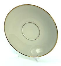 Mitterteich Bavaria Komet Untertasse 16,3 cm Farbe creme Goldrand aus Nachlass