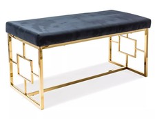 Polstermöbel Bank Schwarz