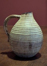 Dümler & Breiden Mid Century West German Pottery Keramik Vase Rillendekor
