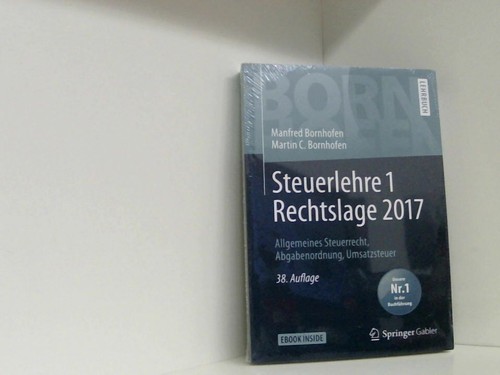 Steuerlehre rechtslage 2017 - steuerlehre, 1