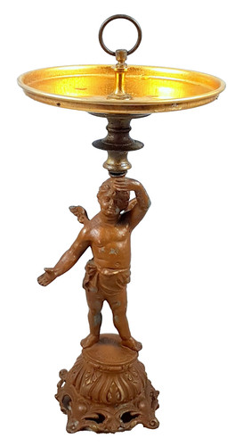 Antike tazza bronze engel - bronze,